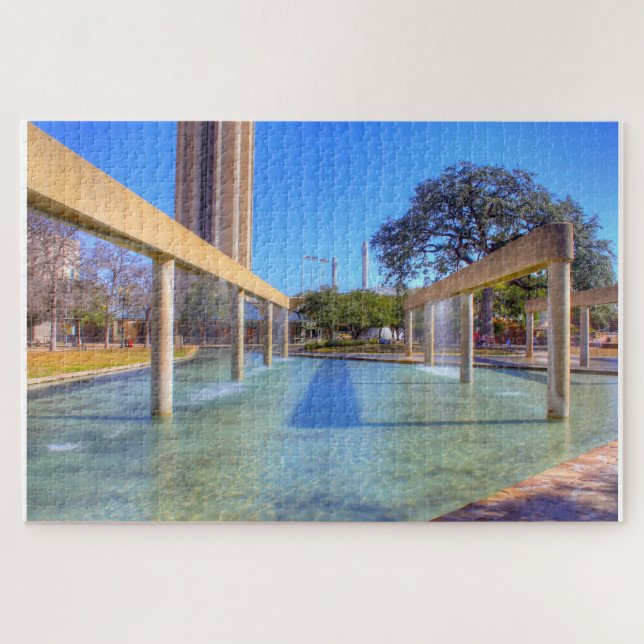 Tower of the Americas Texas Puzzle (Horizontal)