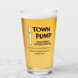 Tower Pump Restaurant, Chicago, Illinois Glas