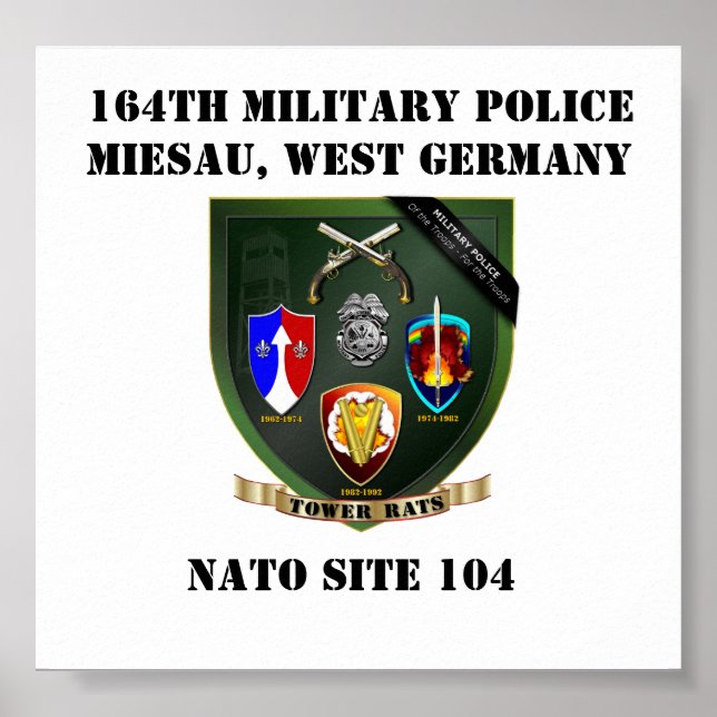 Tower Rats Patch Print Poster (Vorne)