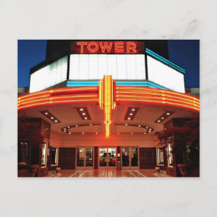 Tower Theater, Sacramento, Kalifornien Postkarte