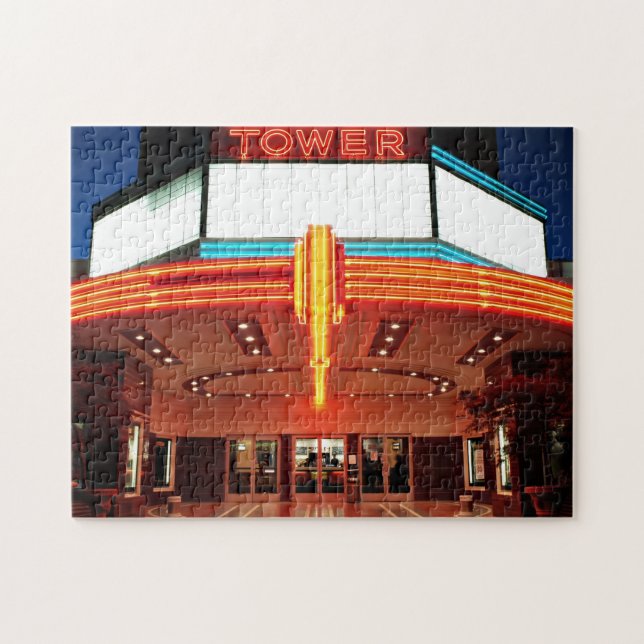 Tower Theater, Sacramento, Kalifornien Puzzle (Horizontal)