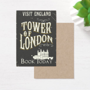 Tower von London England Vintage Poster