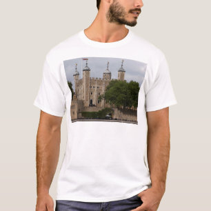 Tower von London England vom der anderen Seite des T-Shirt