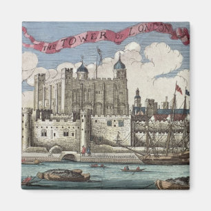 Tower von London Gesehen von der Themse Magnet