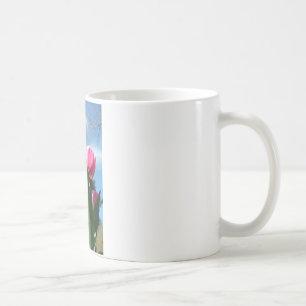 Towering Tulips Tasse