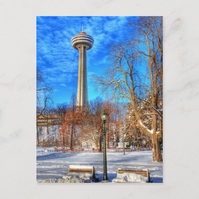 Towering View Postcardcopy Postkarte (Vorderseite)