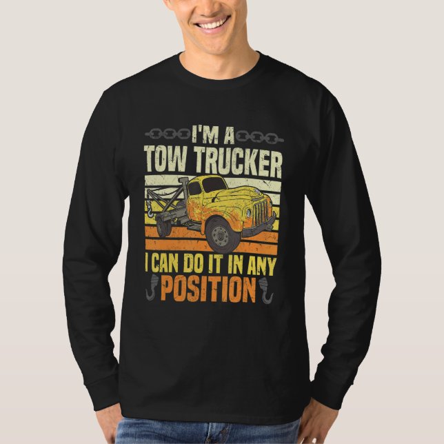Towing  Tow Trucker T-Shirt (Vorderseite)
