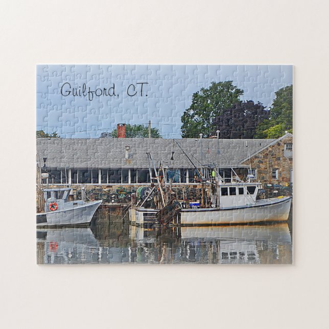 Town Dock Puzzle (Horizontal)