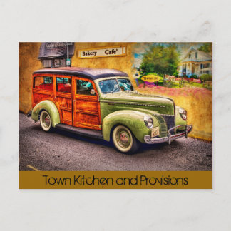 Town Kitchen Postkarte