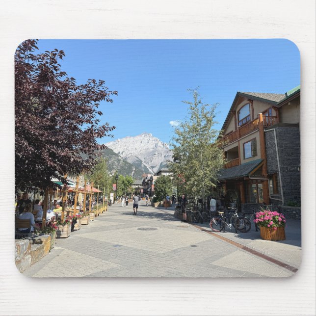 Town of Canmore in Alberta Canada Mousepad (Vorne)