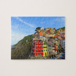 Town of Rikägiore in Cinque Terre Puzzle