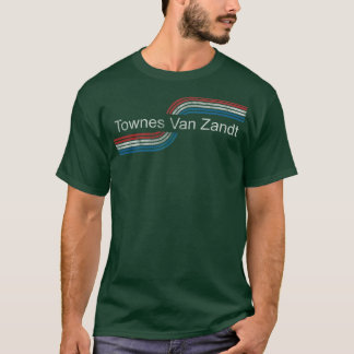 Townes Van Zandt Biker Style T-Shirt