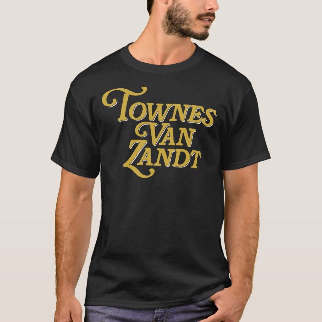 Townes Van Zandt Essential  T-Shirt (Vorderseite)