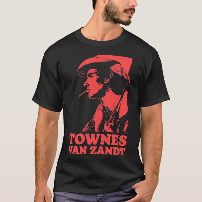 Townes Van Zandt T - Shirt &Amp; Art Classic T - S (Vorderseite)