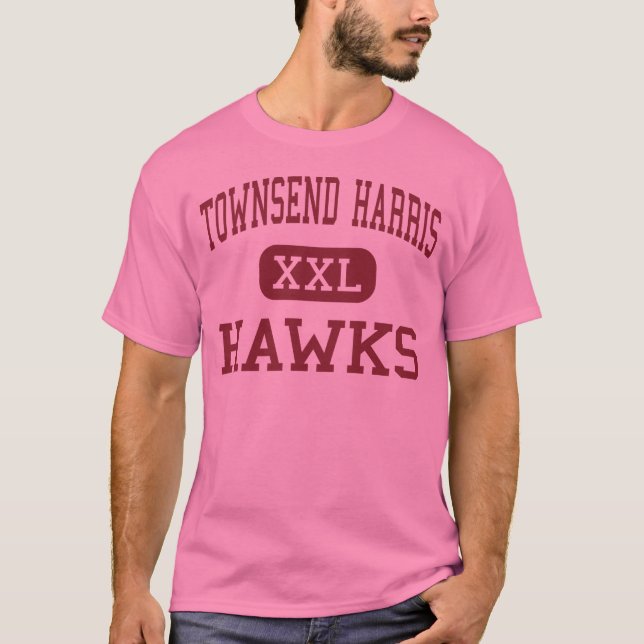 Townsend Harris - Falken - hoch - errötennew york T-Shirt (Vorderseite)