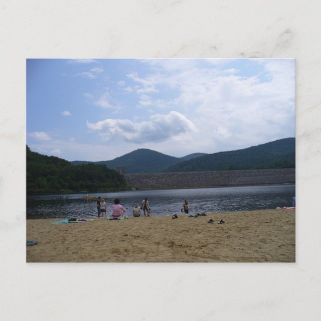 Townshend Dam, VT Postkarte (Vorderseite)