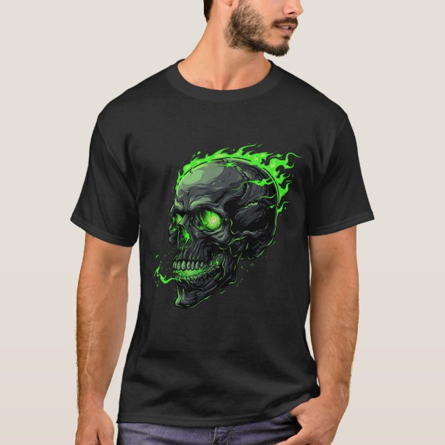 "Toxic Silence" T-shirt med logo fram + text bak (Vorderseite)