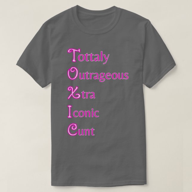 Toxic T-Shirt (Design vorne)