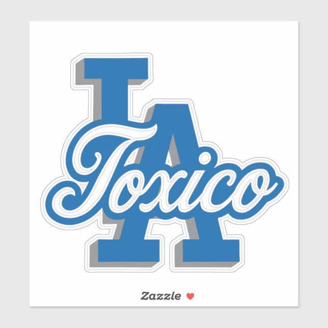 Toxico Car Schutzhelm Aufkleber Sticker (Blatt)