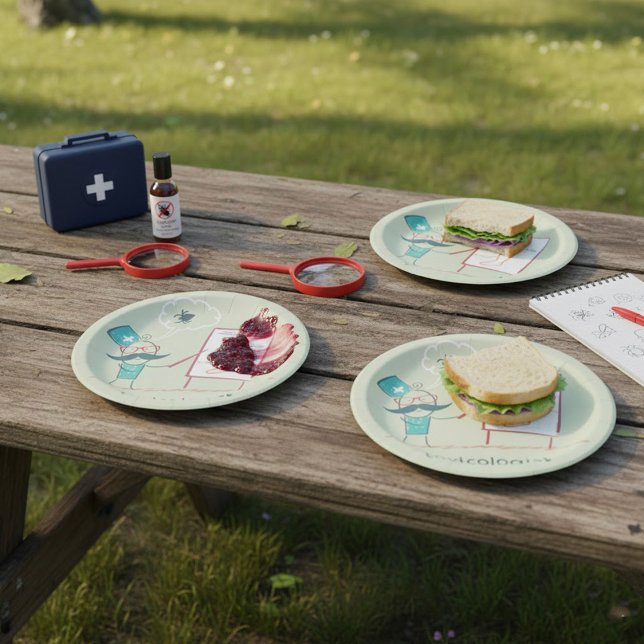 Toxicologist Paper Plates Pappteller (Von Creator hochgeladen)