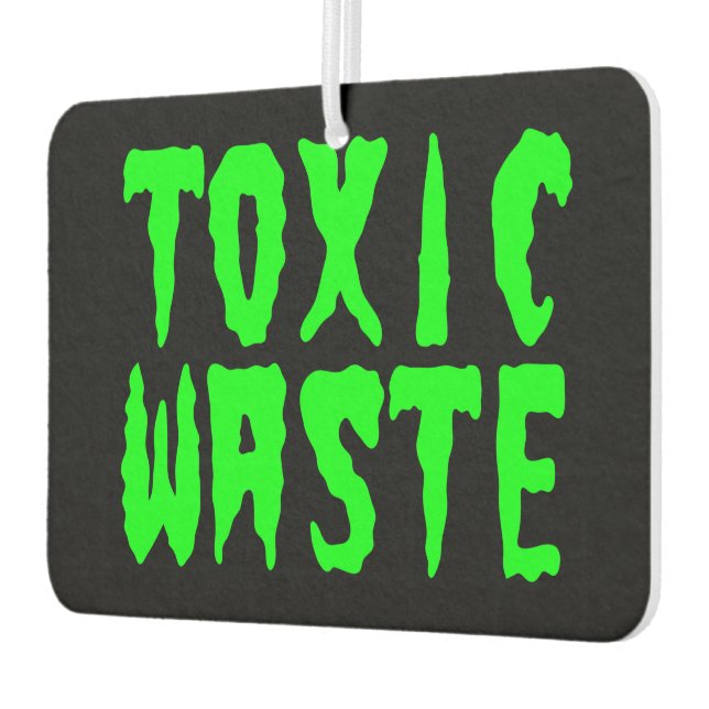 TOXISCHE ABFÄLLE AUTOLUFTERFRISCHER (Links)