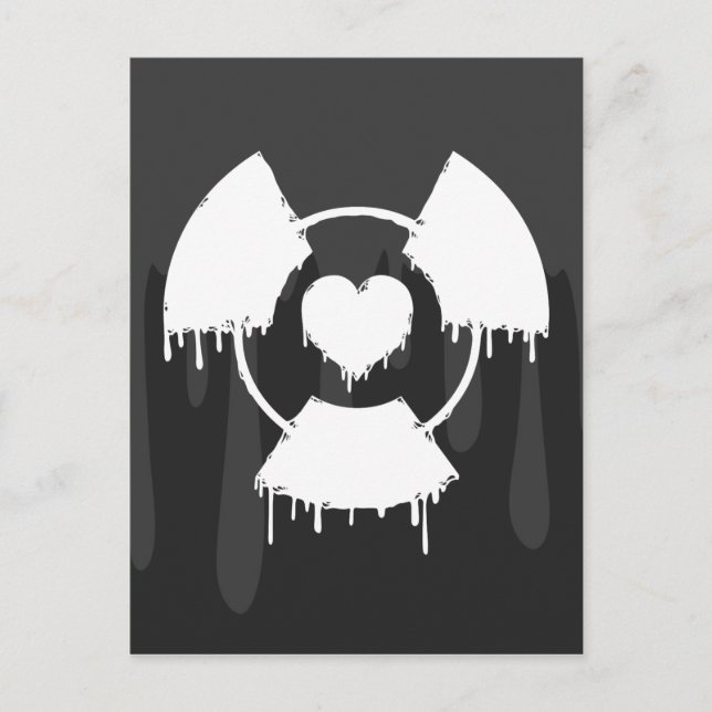 _toxische Liebe Postkarte (Vorderseite)