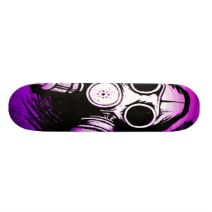 Toxische Substanz der Biogefährdung-GASMASK Skateboard