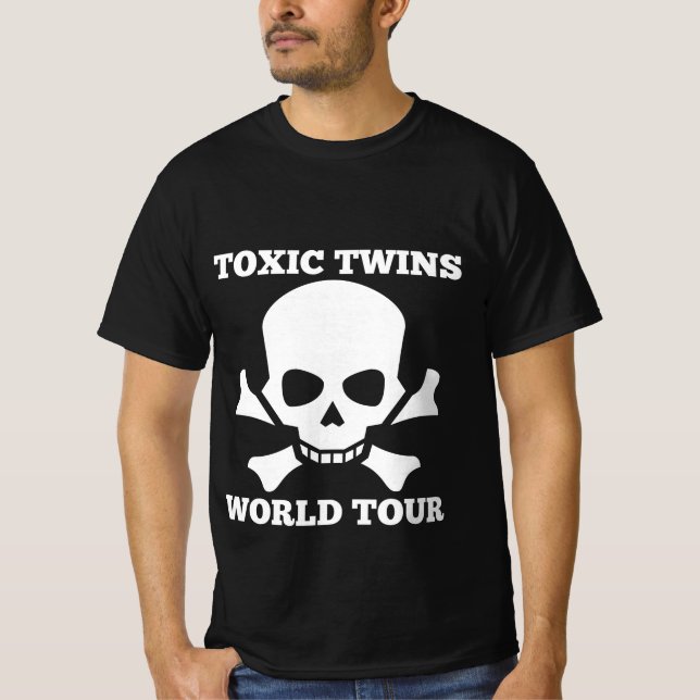 Toxische Zwillinge, Welttournee T-Shirt (Vorderseite)