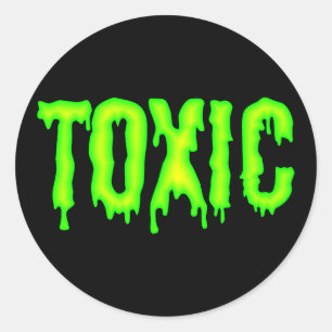 Toxischer Sticker