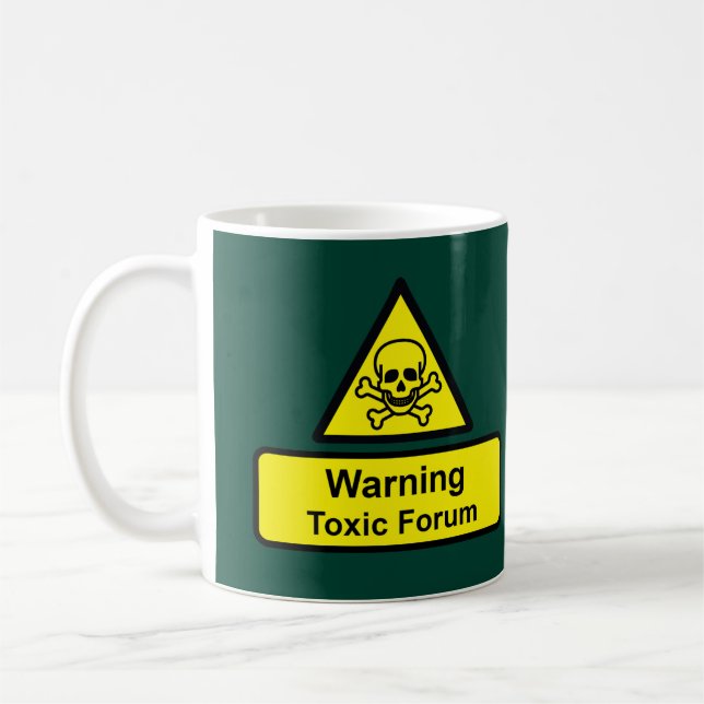 Toxisches Forum Kaffeetasse (Links)