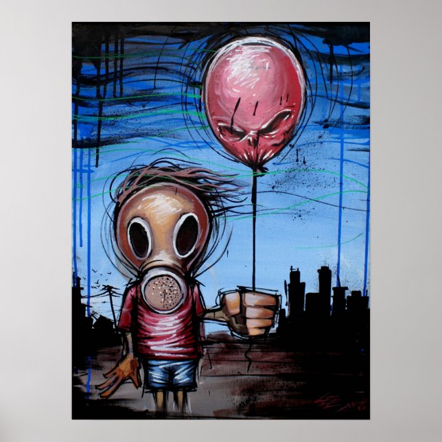 Toxisches Kid Poster (Vorne)