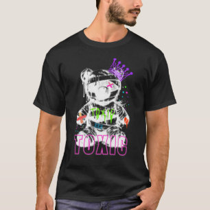 Toxisches Liebe Teddybär Grafik-Shirt T-Shirt