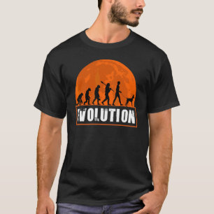 Toy Fox Terrier Dog Vater Menschliche Evolution T-Shirt