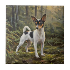 Toy Fox Terrier Fliese