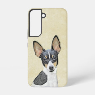 Toy Fox Terrier Malerei - Süße Original-Hunde-Kuns Samsung Galaxy Hülle