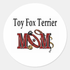 Toy Fox Terrier Mama Sticker