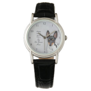 Toy Fox Terrier Mama Watch Armbanduhr