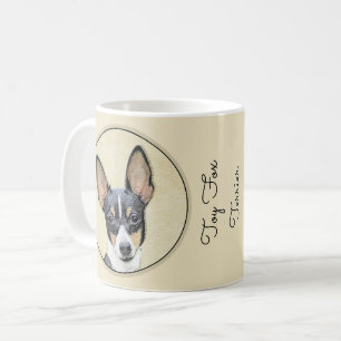Toy Fox Terrier Painting - Niedliche Original Dog Kaffeetasse