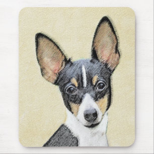 Toy Fox Terrier Painting - Niedliche Original Dog  Mousepad