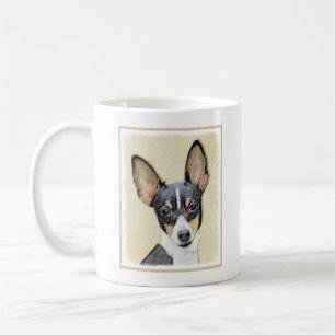 Toy Fox Terrier Painting - Niedliche Original Dog  Tasse