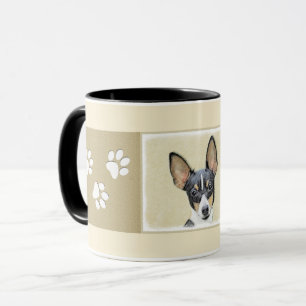 Toy Fox Terrier Painting - Niedliche Original Dog  Tasse