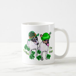 Toy Fox Terrier St Pattys Kaffeetasse