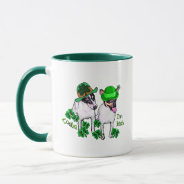 Toy Fox Terrier St Pattys Tasse