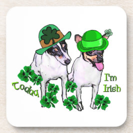 Toy Fox Terrier St Pattys Untersetzer