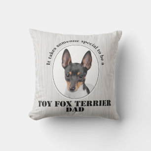 Toy Fox Terrier Vater Kissen