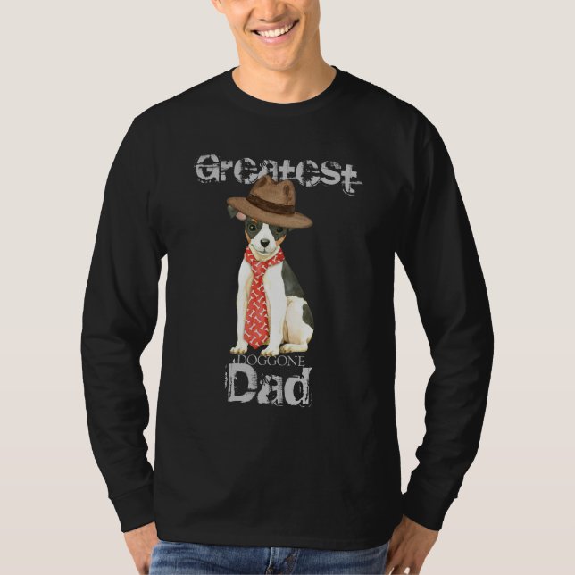 Toy Fox Terrier Vater T-Shirt (Vorderseite)