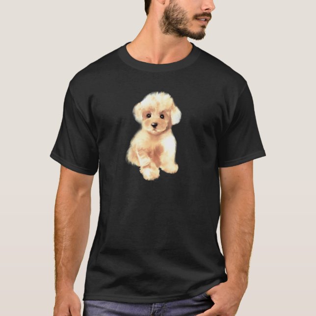 Toy poodle dog ,breed,mini poodle puppy T-Shirt (Vorderseite)