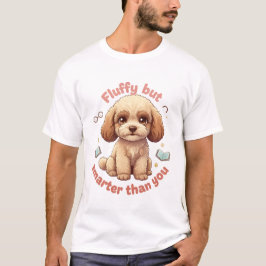 Toy Poodle (Fluffy but smarter than you) T-Shirt