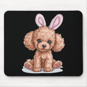 Toy Poodle Hund züchten glückliche Ostermänner Fra Mousepad