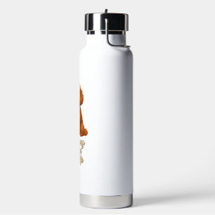 Toy Poodle � Mein Fluffin� Leben auf dem Höchststa Trinkflasche